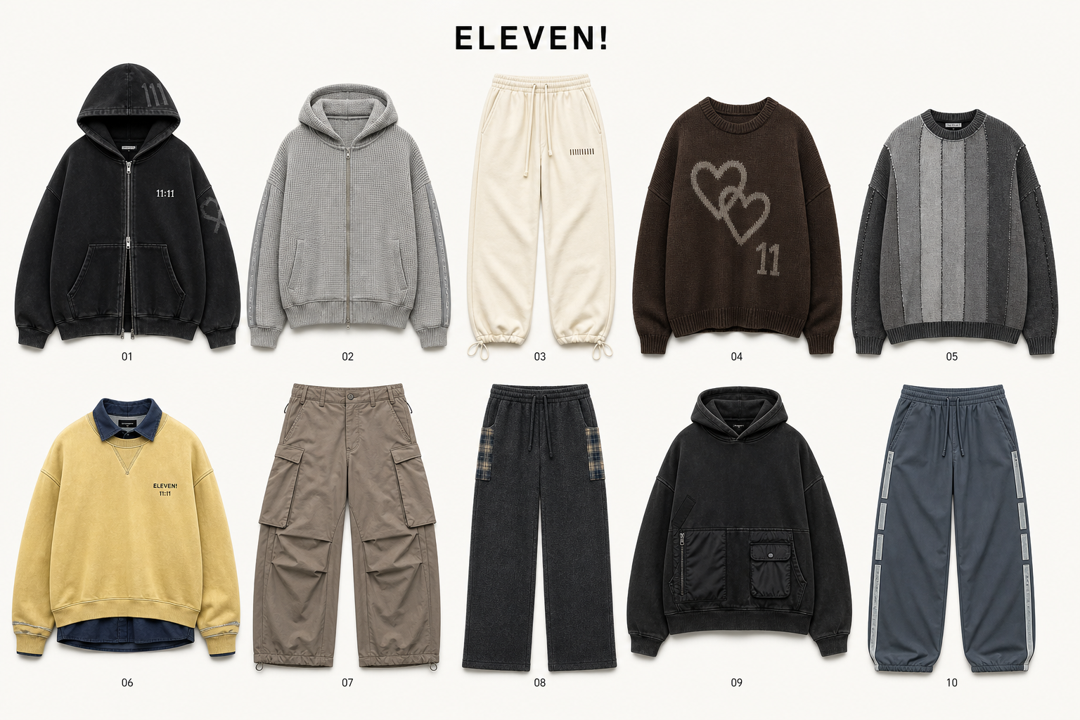 ELEVEN 10 style concept sheet v1