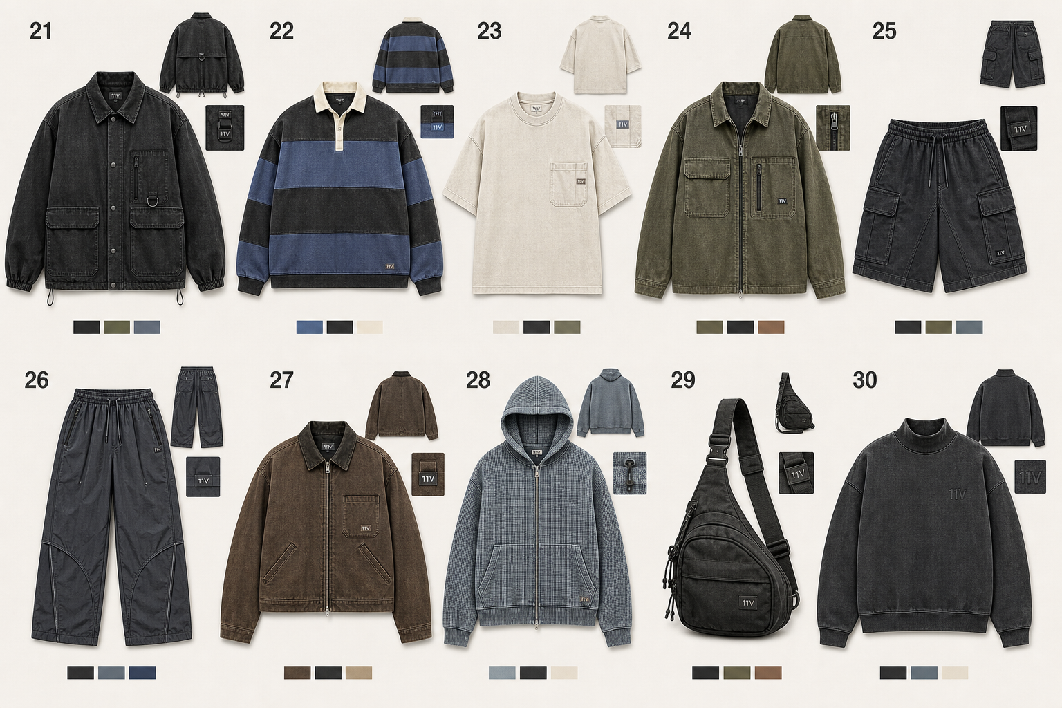 E11V 21 30 style concept sheet