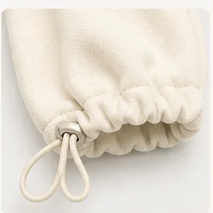Baggy Fleece Sweatpants detail cuff