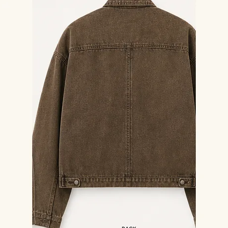 Cropped Work Jacket back