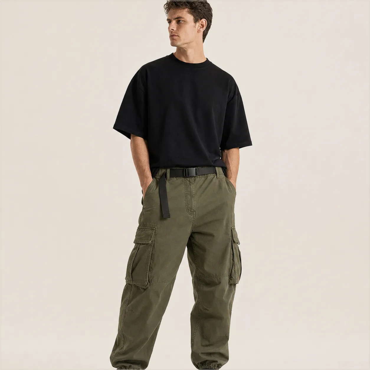 Tactical Belted Cargos back