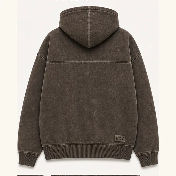 Utility Zip Hoodie back
