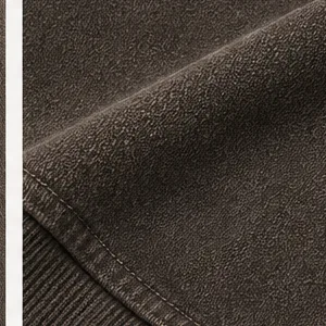 Utility Zip Hoodie detail fabric