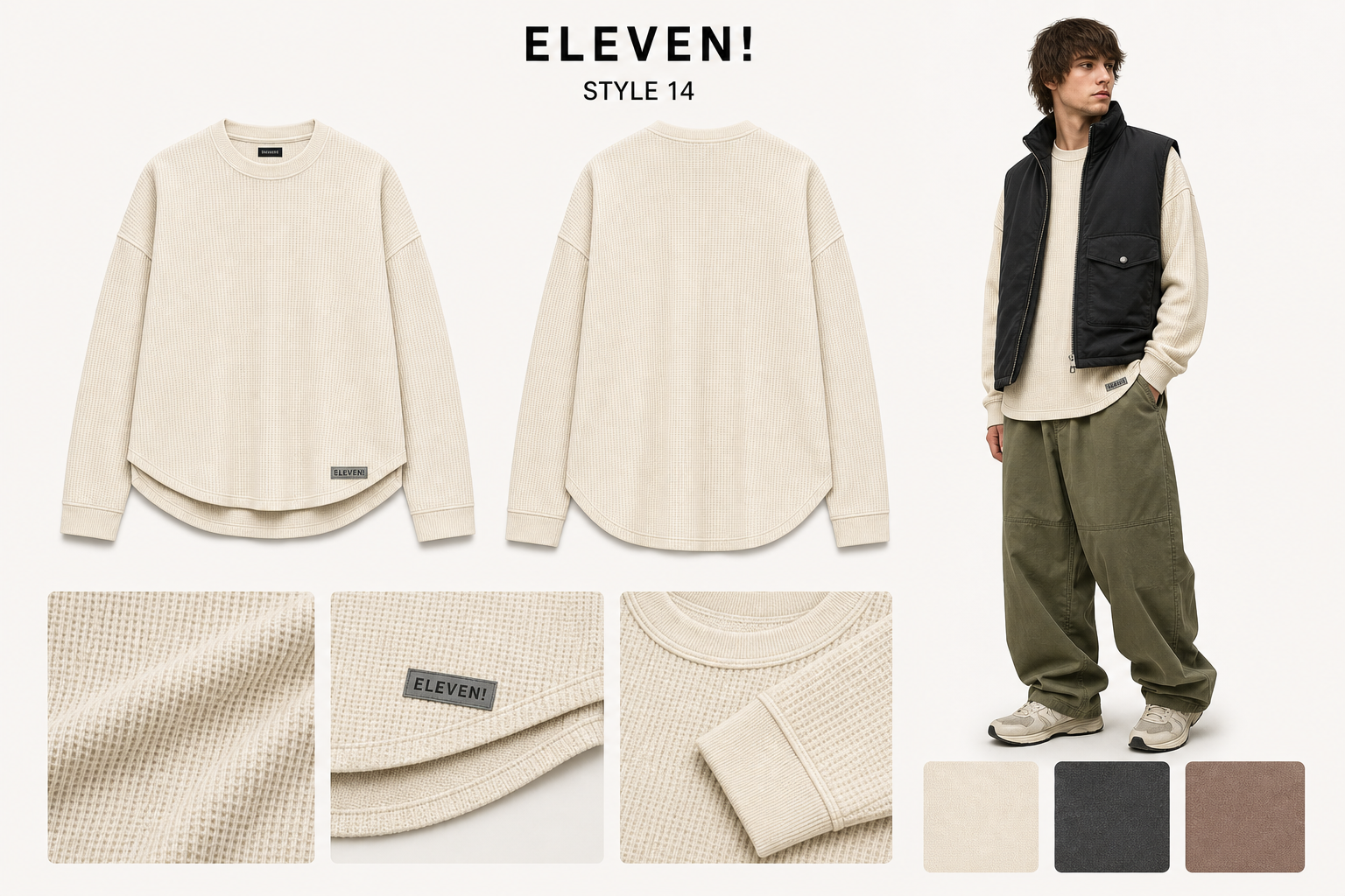 ELEVEN 14 thermal layer tee single sheet